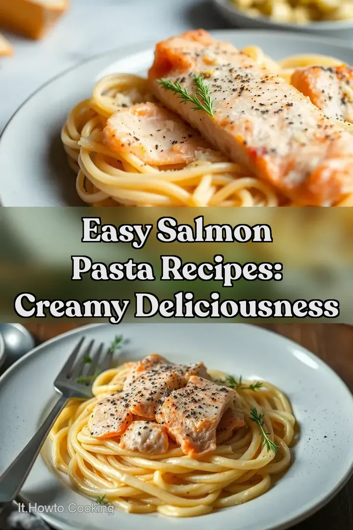 Easy Salmon Pasta Recipes: Creamy Deliciousness