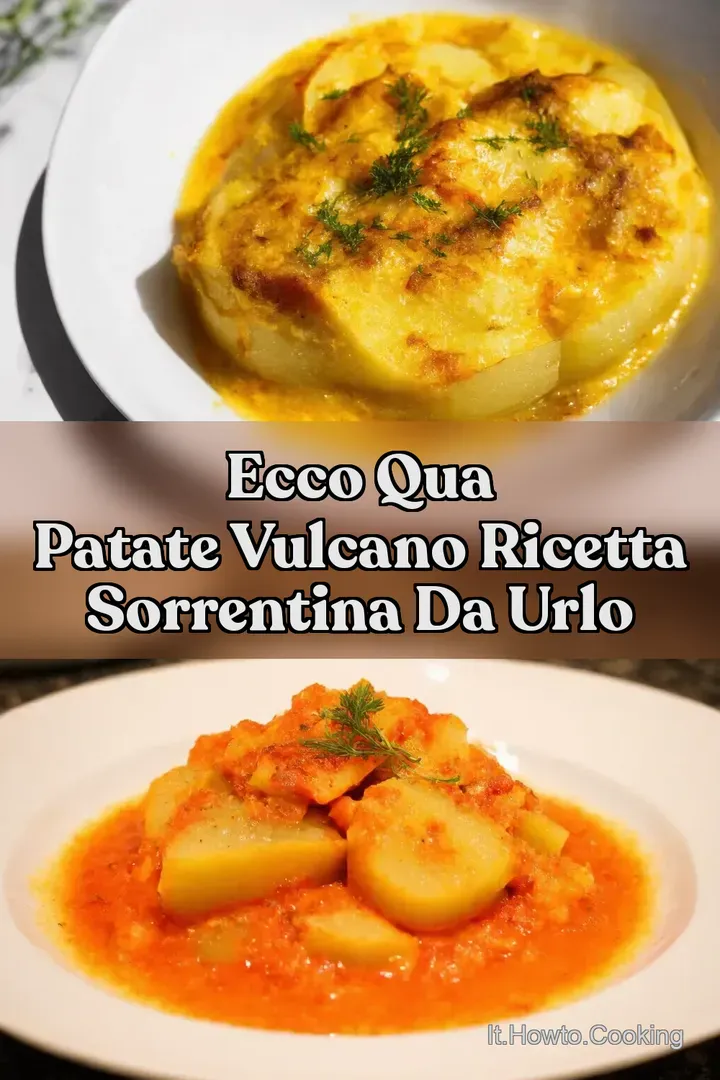 Ecco Qua Patate Vulcano Ricetta Sorrentina da Urlo