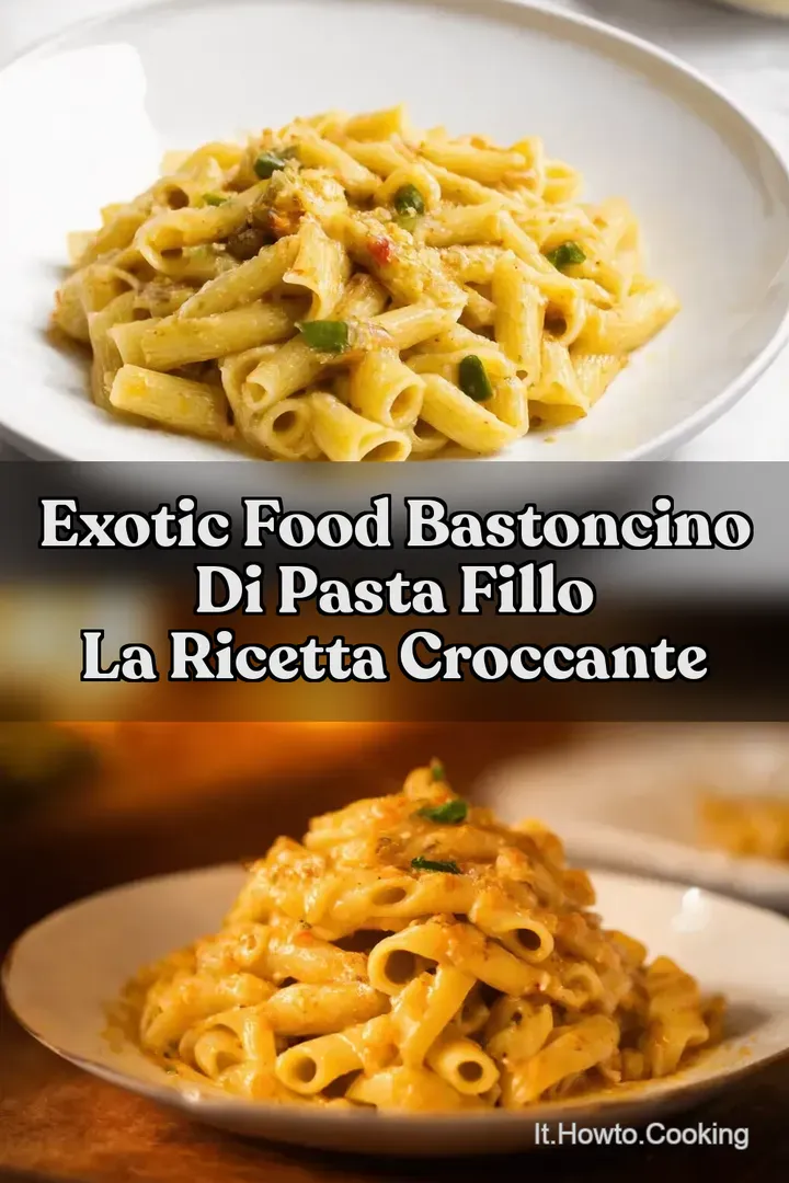 Exotic Food Bastoncino di Pasta Fillo La Ricetta Croccante