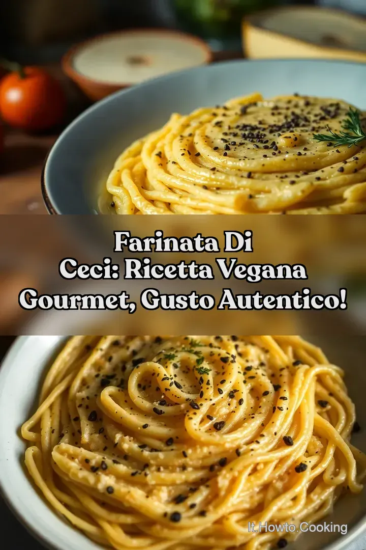 Farinata di Ceci: Ricetta Vegana Gourmet Gusto Autentico!
