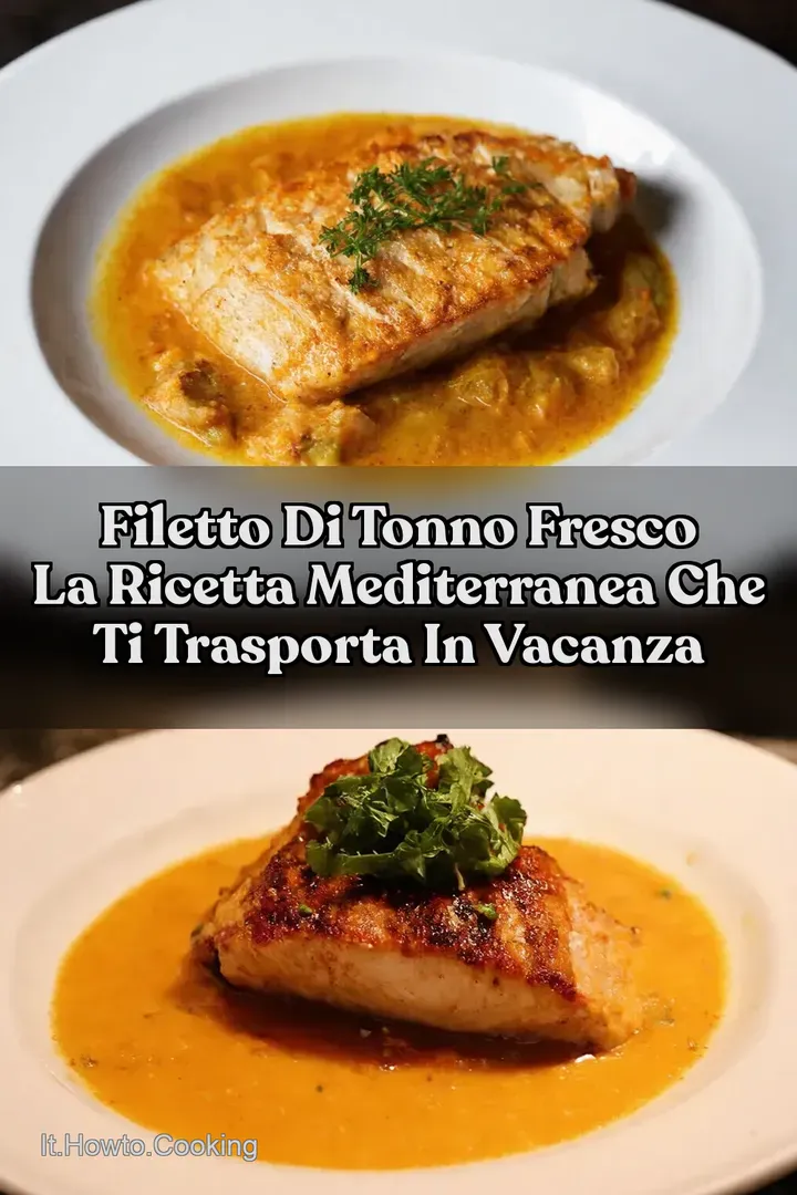 Filetto di Tonno Fresco La Ricetta Mediterranea Che Ti Trasporta In Vacanza