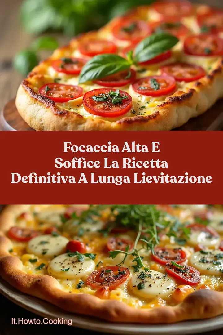 Focaccia Alta E Soffice La Ricetta Definitiva a Lunga Lievitazione