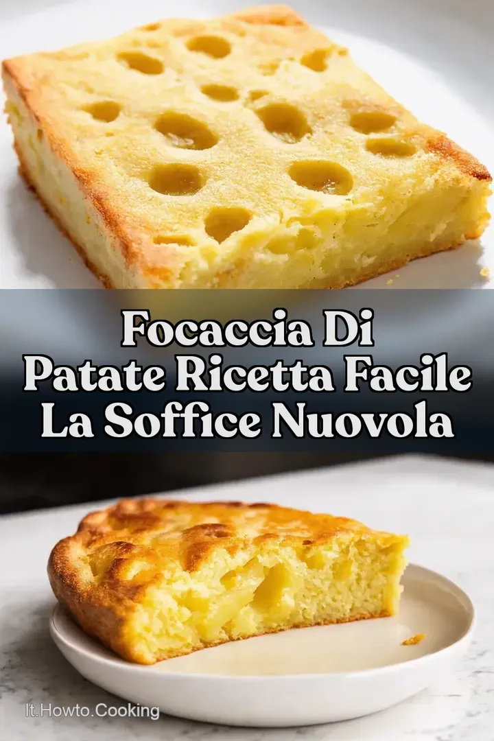 Focaccia di patate Ricetta Facile La Soffice Nuovola