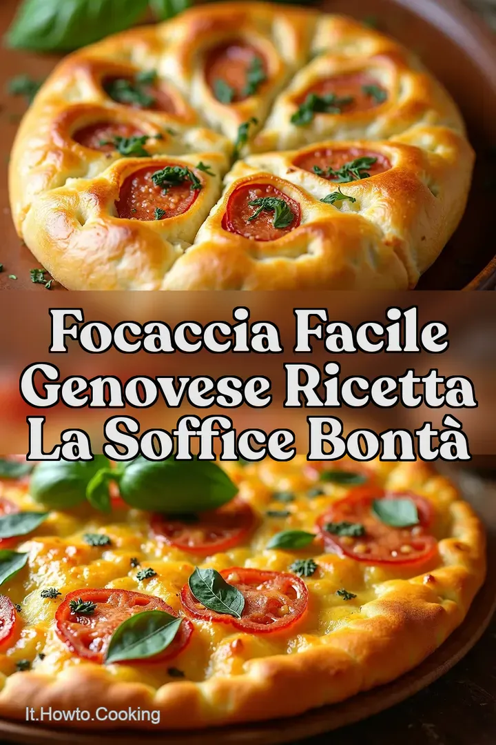 Focaccia Facile Genovese Ricetta La Soffice Bont&agrave;