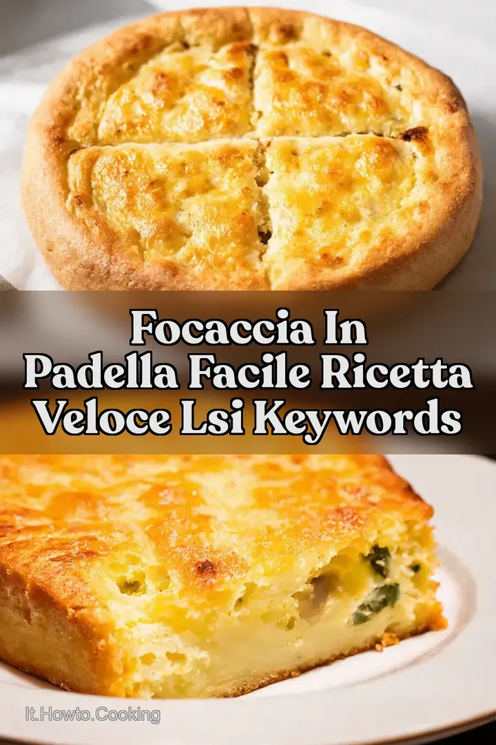 Focaccia in Padella Facile Ricetta Veloce LSI keywords