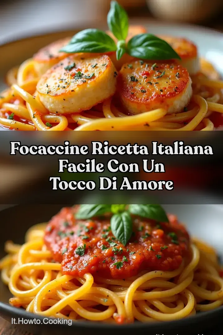Focaccine Ricetta Italiana Facile con un Tocco di Amore
