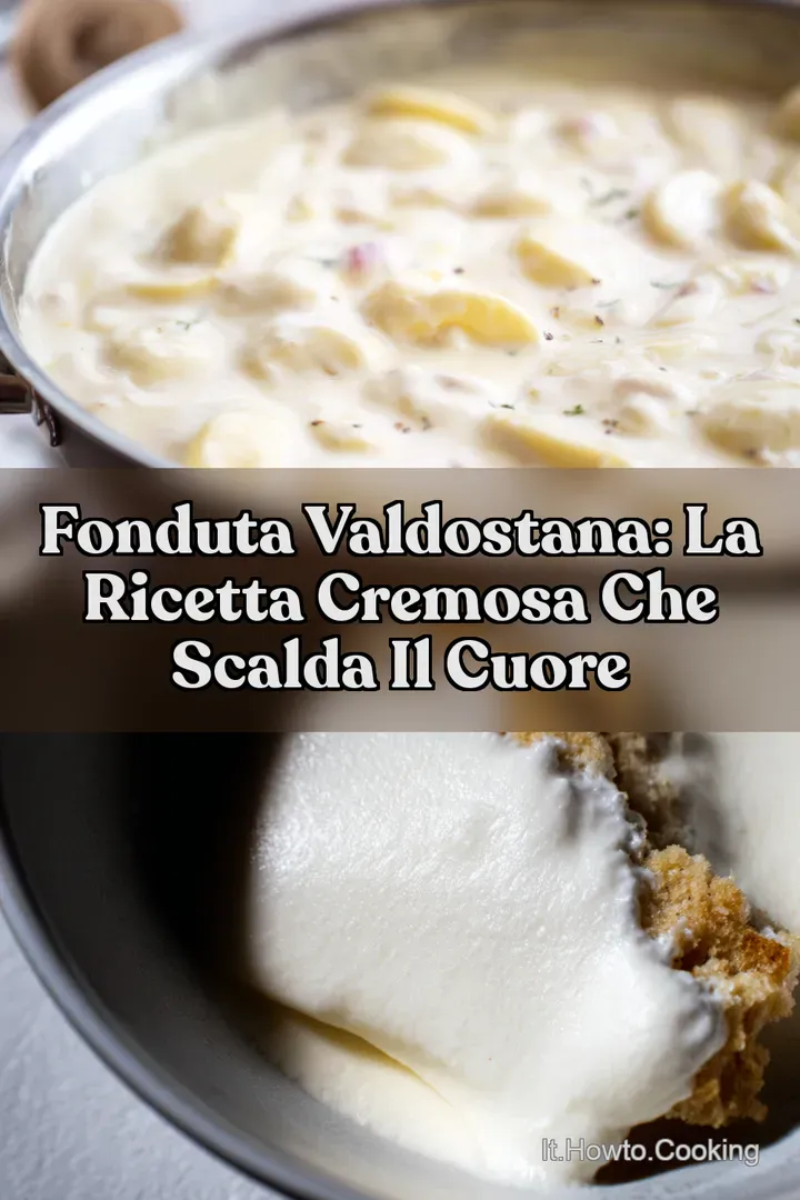 Fonduta Valdostana: La Ricetta Cremosa che Scalda il Cuore