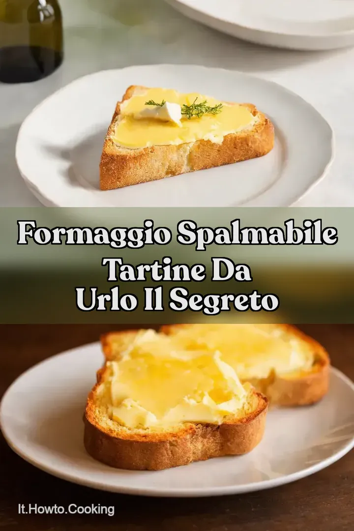 Formaggio spalmabile Tartine da Urlo Il Segreto