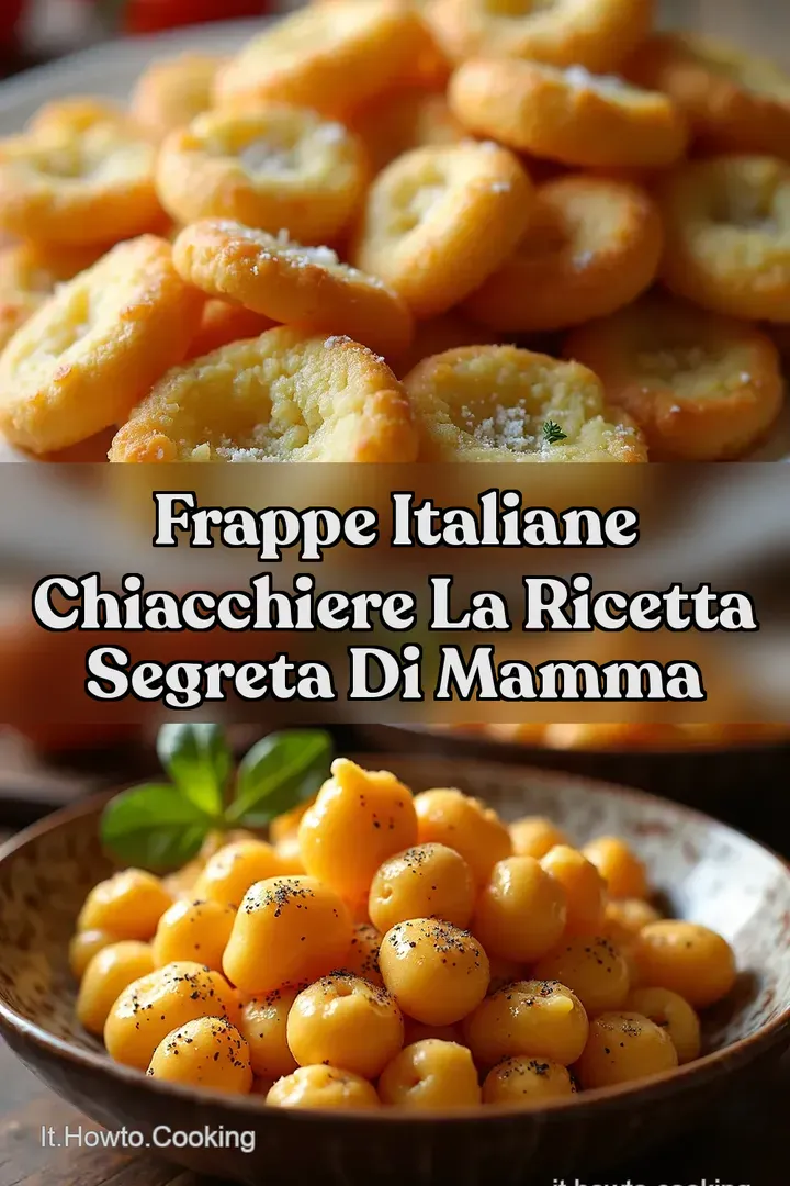 Frappe Italiane Chiacchiere La Ricetta Segreta di Mamma