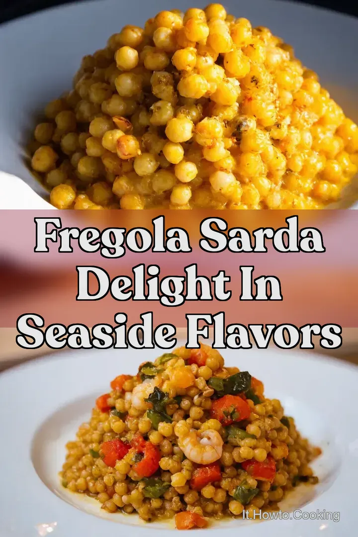 Fregola Sarda Delight in Seaside Flavors