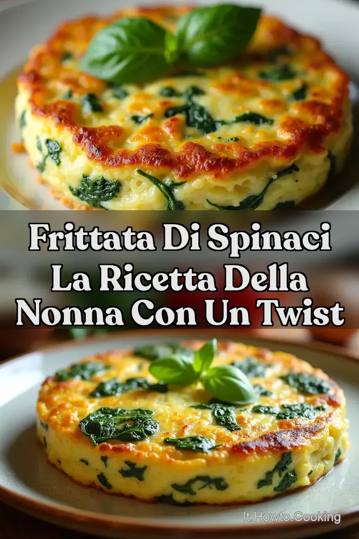 Frittata di Spinaci La Ricetta della Nonna con un Twist
