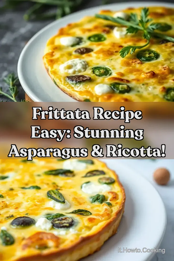Frittata Recipe Easy: Stunning Asparagus & Ricotta!