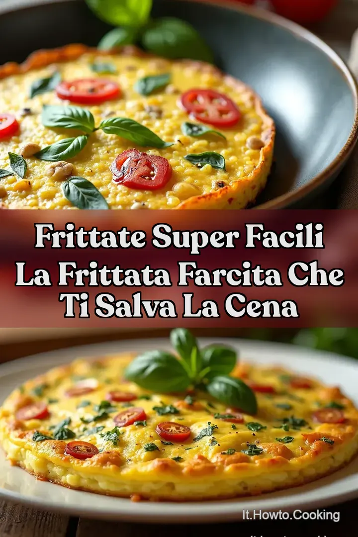 Frittate Super Facili La Frittata Farcita Che Ti Salva La Cena
