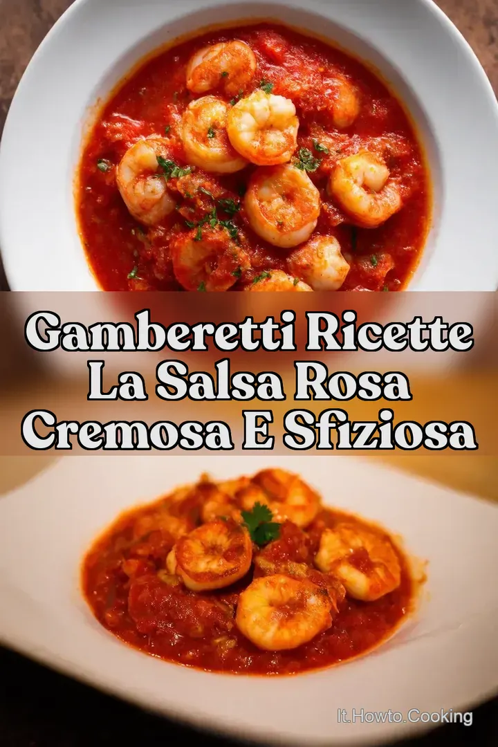 Gamberetti Ricette La Salsa Rosa Cremosa e Sfiziosa