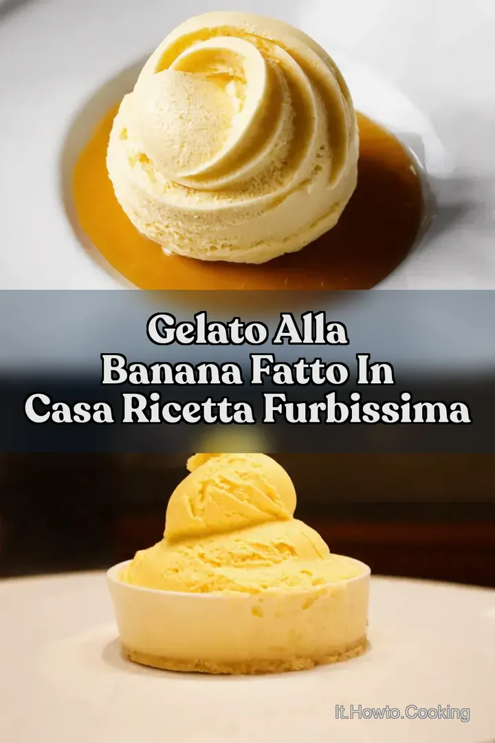 Gelato alla Banana Fatto in Casa Ricetta Furbissima