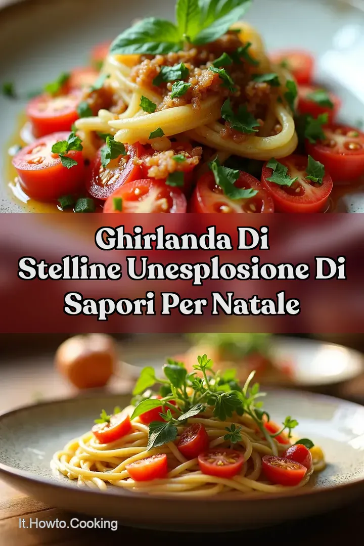 Ghirlanda di Stelline Unesplosione di sapori per Natale