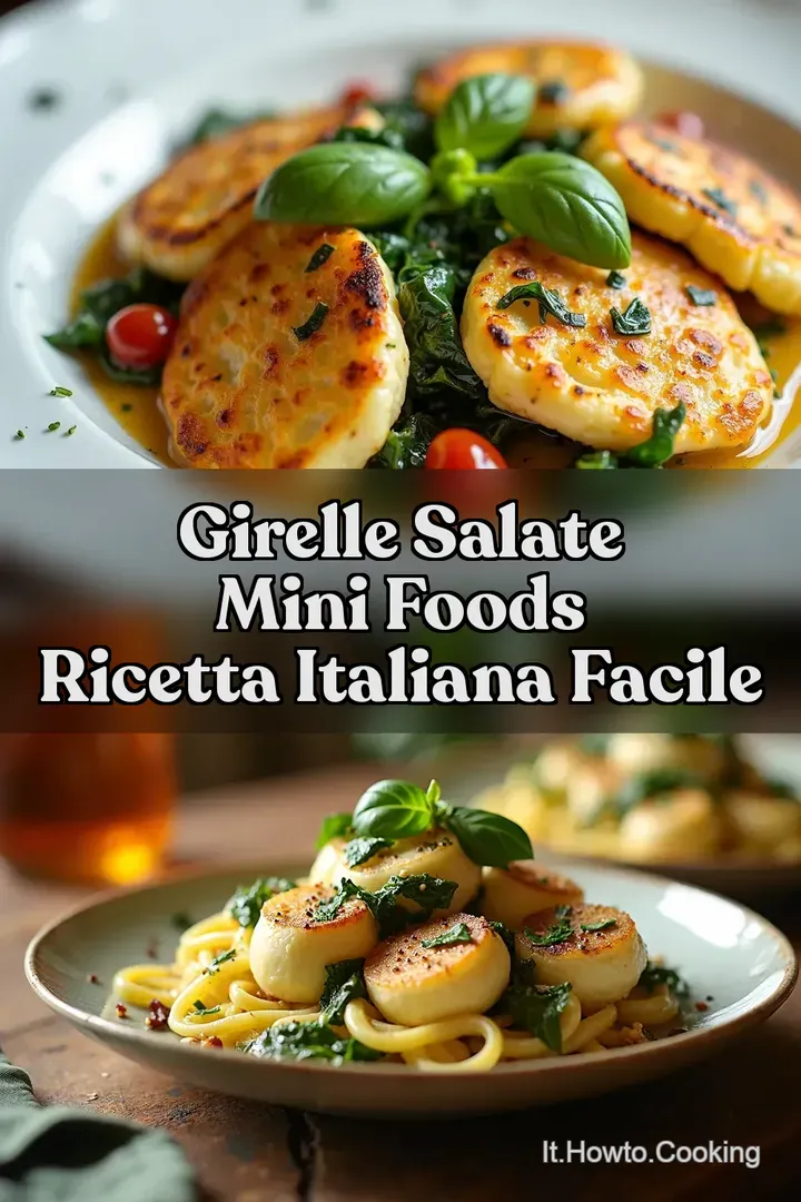 Girelle Salate Mini Foods Ricetta Italiana Facile