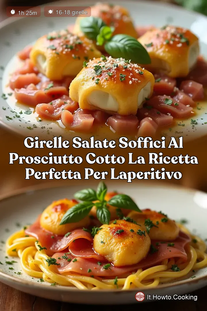 Girelle Salate Soffici al Prosciutto Cotto La Ricetta Perfetta per lAperitivo
