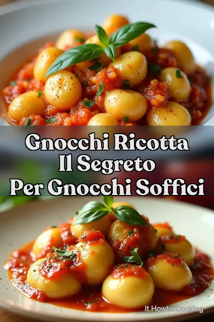 Gnocchi Ricotta Il Segreto per Gnocchi Soffici
