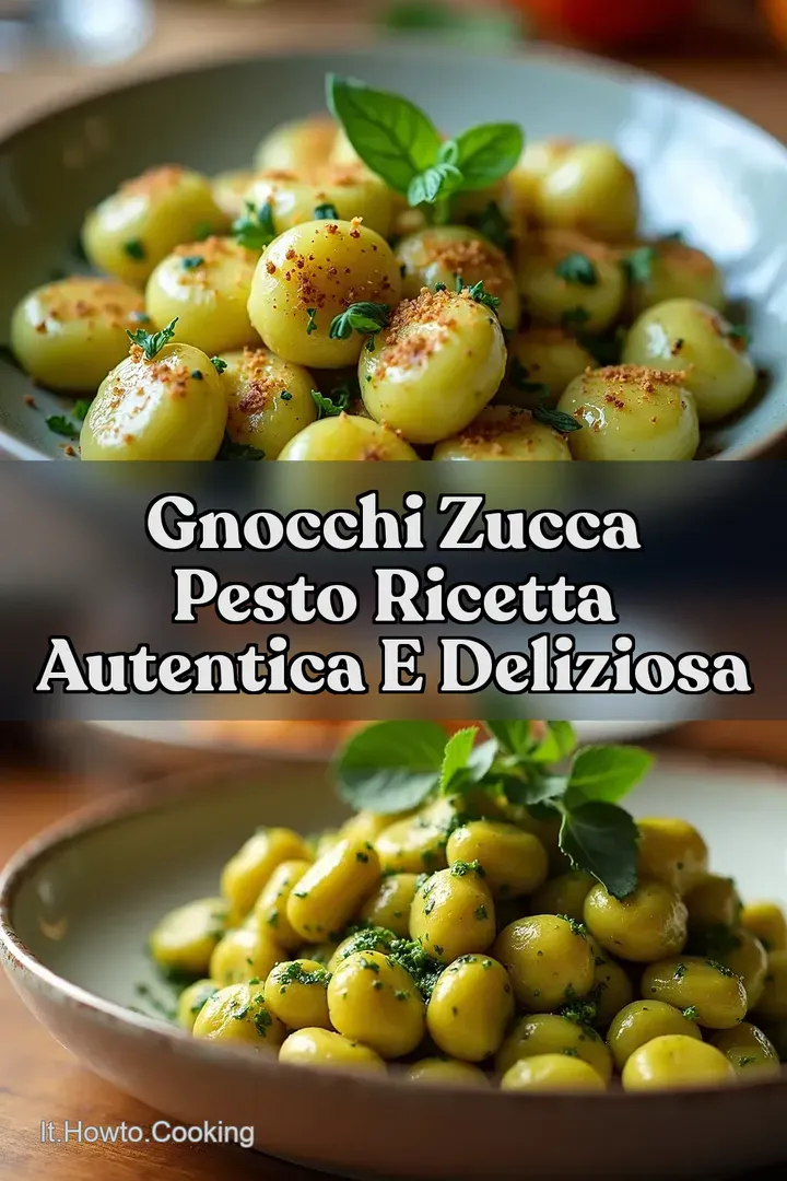 Gnocchi Zucca Pesto Ricetta Autentica e Deliziosa