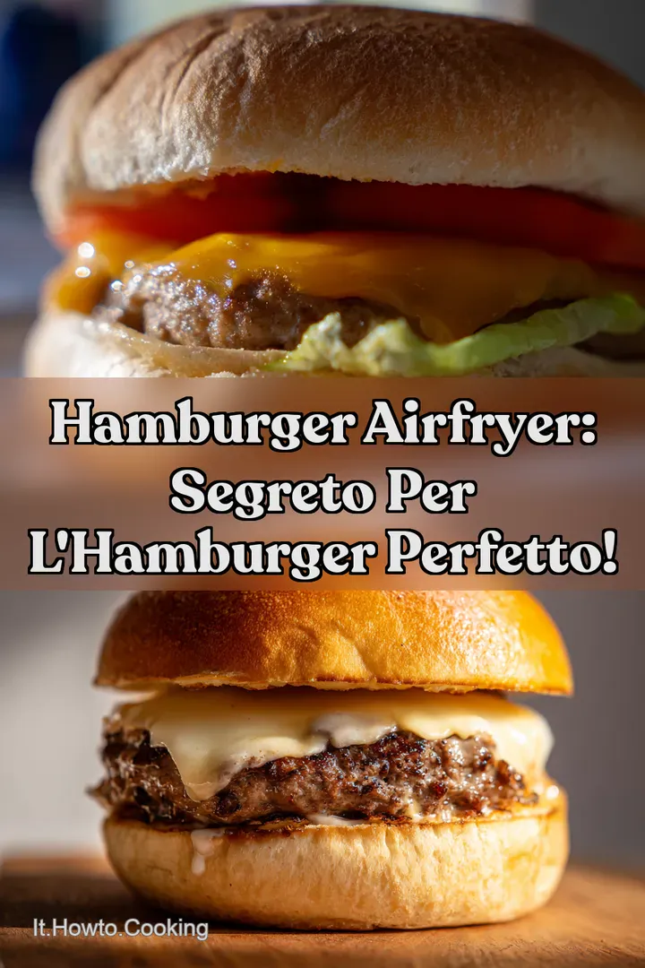 Hamburger Airfryer: Segreto per l Hamburger Perfetto!
