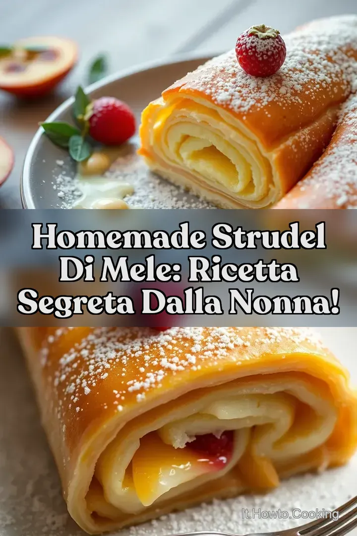 Homemade Strudel di Mele: Ricetta Segreta dalla Nonna!