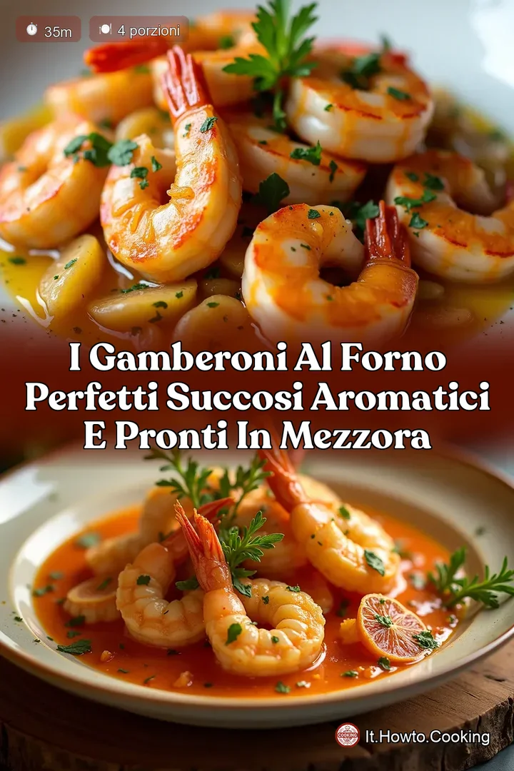 I Gamberoni al Forno Perfetti Succosi Aromatici e Pronti in Mezzora