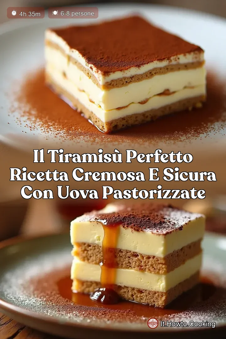 Il Tiramis&ugrave; Perfetto Ricetta Cremosa e Sicura con Uova Pastorizzate