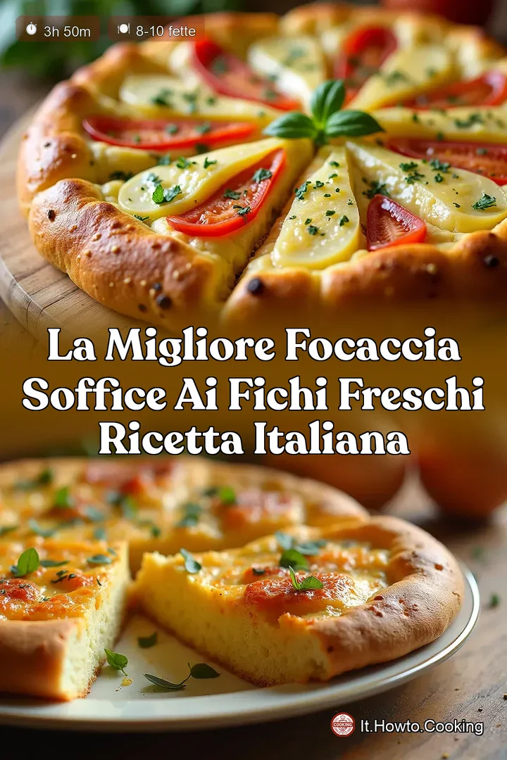 La Migliore Focaccia Soffice ai Fichi Freschi Ricetta Italiana