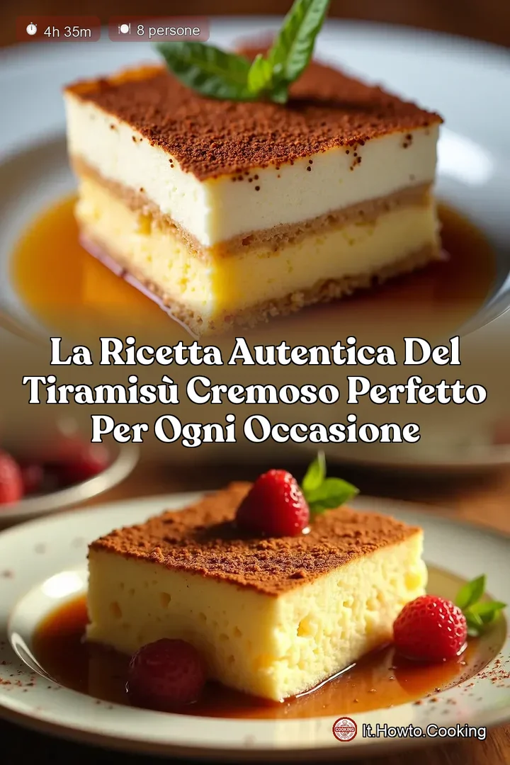 La Ricetta Autentica del Tiramis&ugrave; Cremoso Perfetto per Ogni Occasione