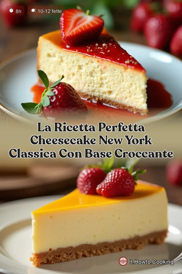 La Ricetta Perfetta Cheesecake New York Classica con Base Croccante