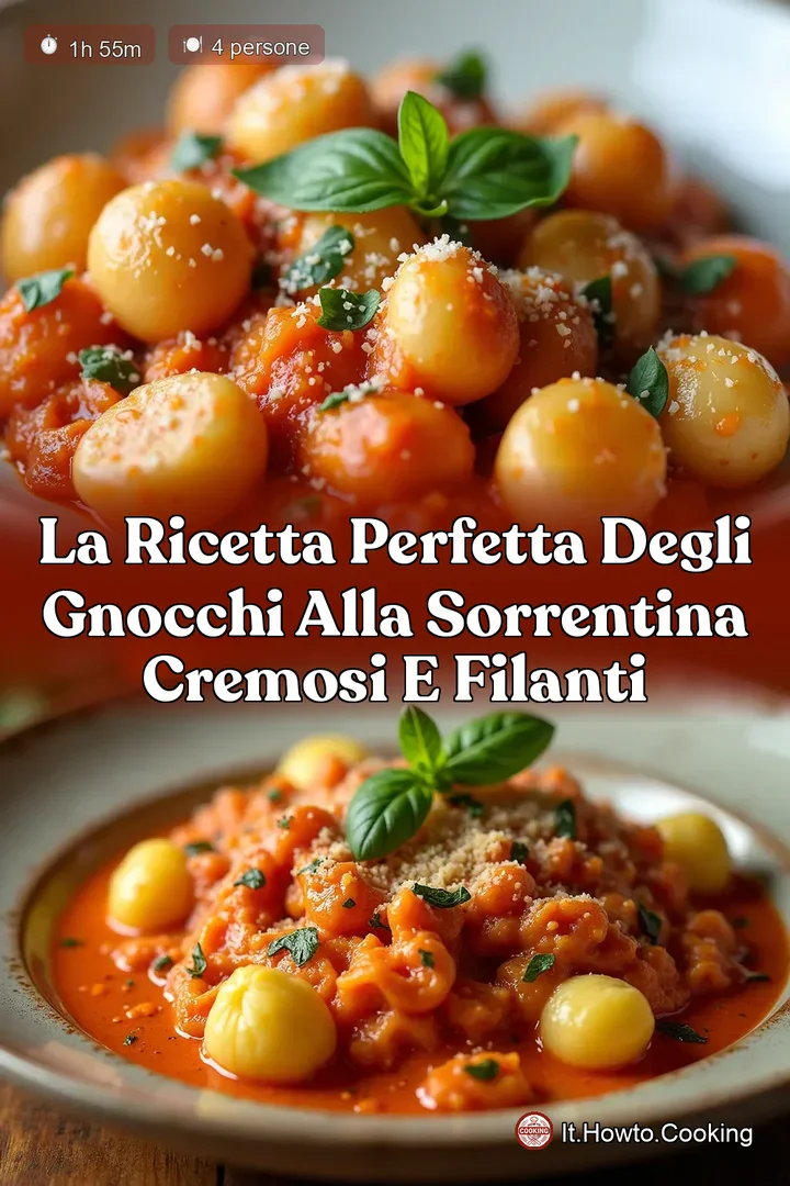 La Ricetta Perfetta degli Gnocchi alla Sorrentina Cremosi e Filanti