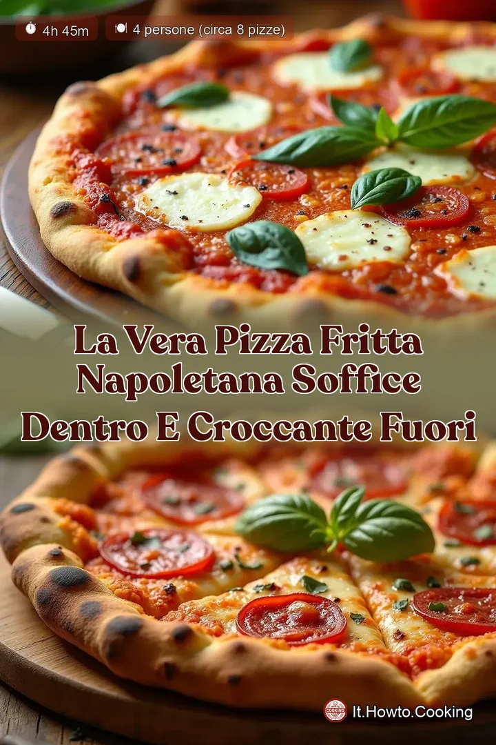 La Vera Pizza Fritta Napoletana Soffice Dentro e Croccante Fuori