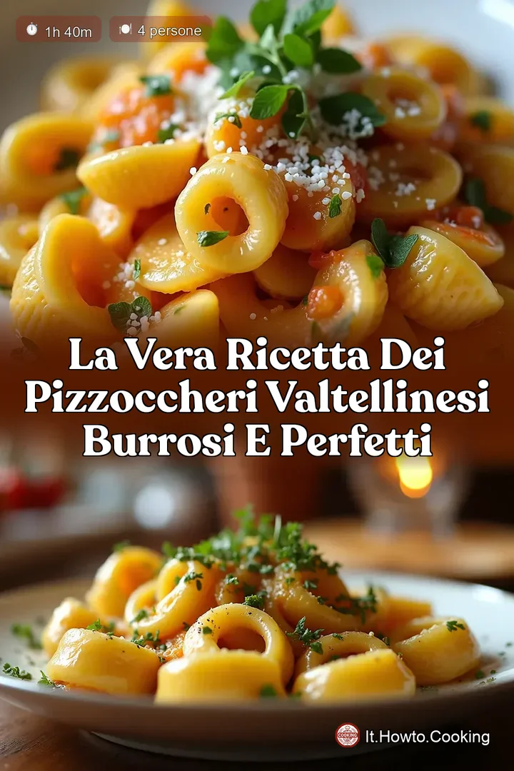 La Vera Ricetta dei Pizzoccheri Valtellinesi Burrosi e Perfetti