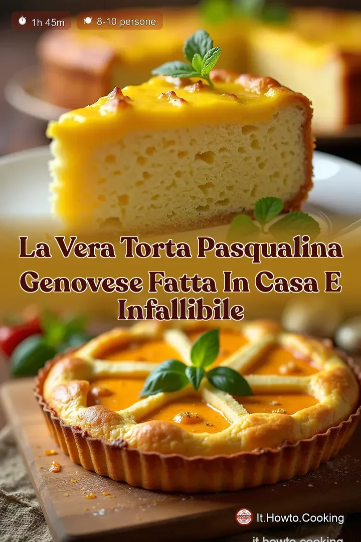 La Vera Torta Pasqualina Genovese Fatta in Casa e Infallibile