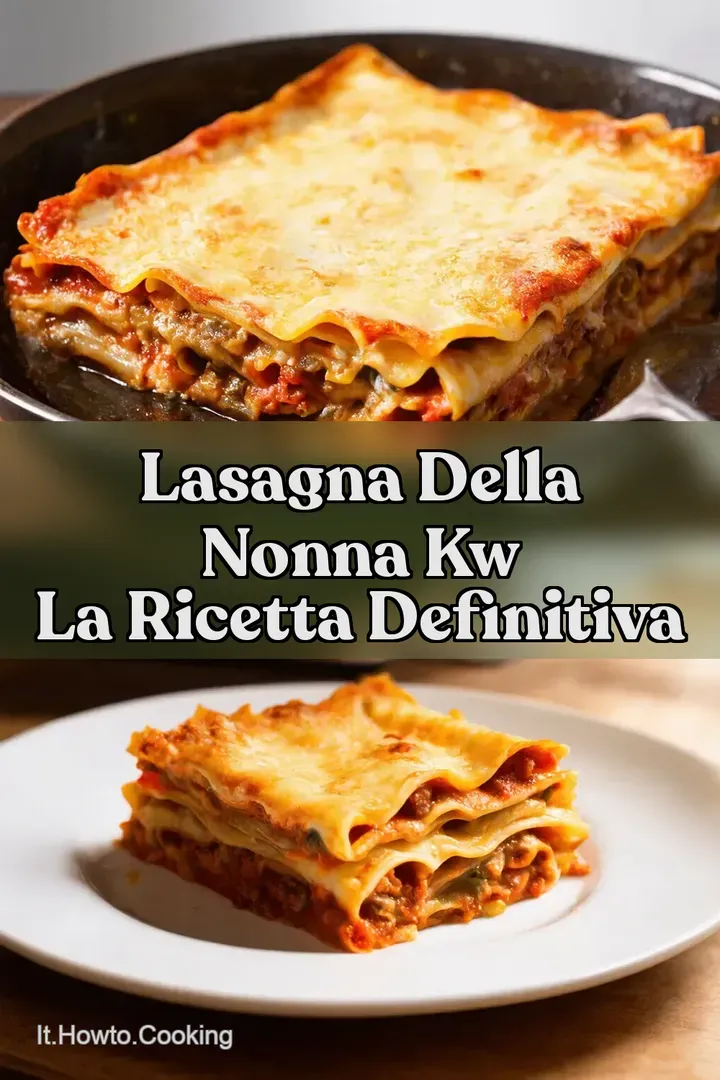 Lasagna della Nonna kw La Ricetta Definitiva