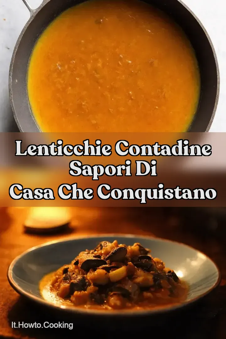 Lenticchie Contadine Sapori di Casa che Conquistano