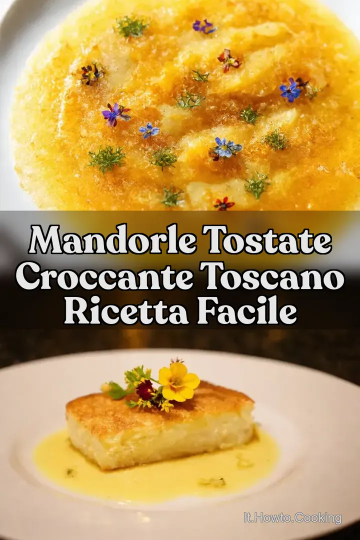 Mandorle Tostate Croccante Toscano Ricetta Facile