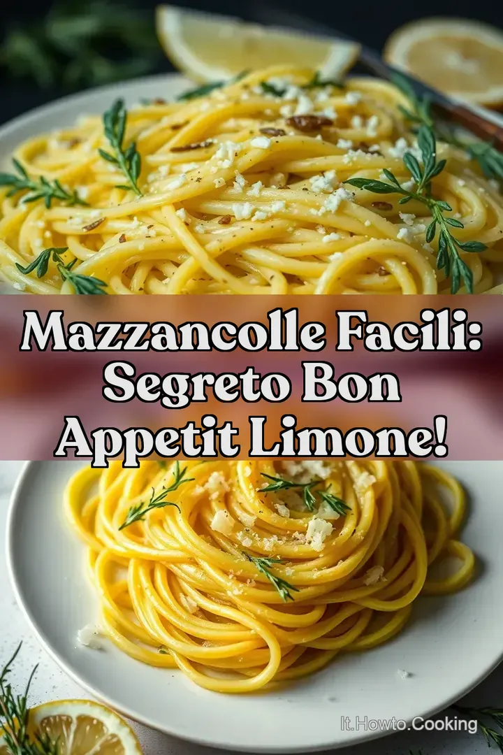Mazzancolle Facili: Segreto Bon Appetit Limone!