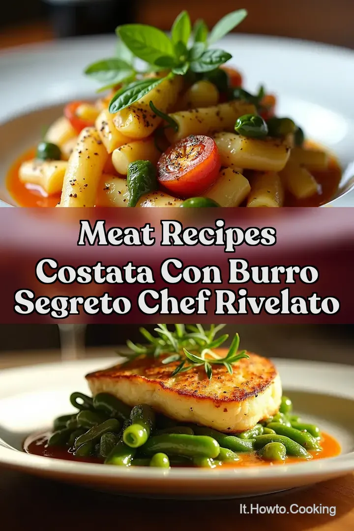Meat Recipes Costata con burro Segreto Chef Rivelato