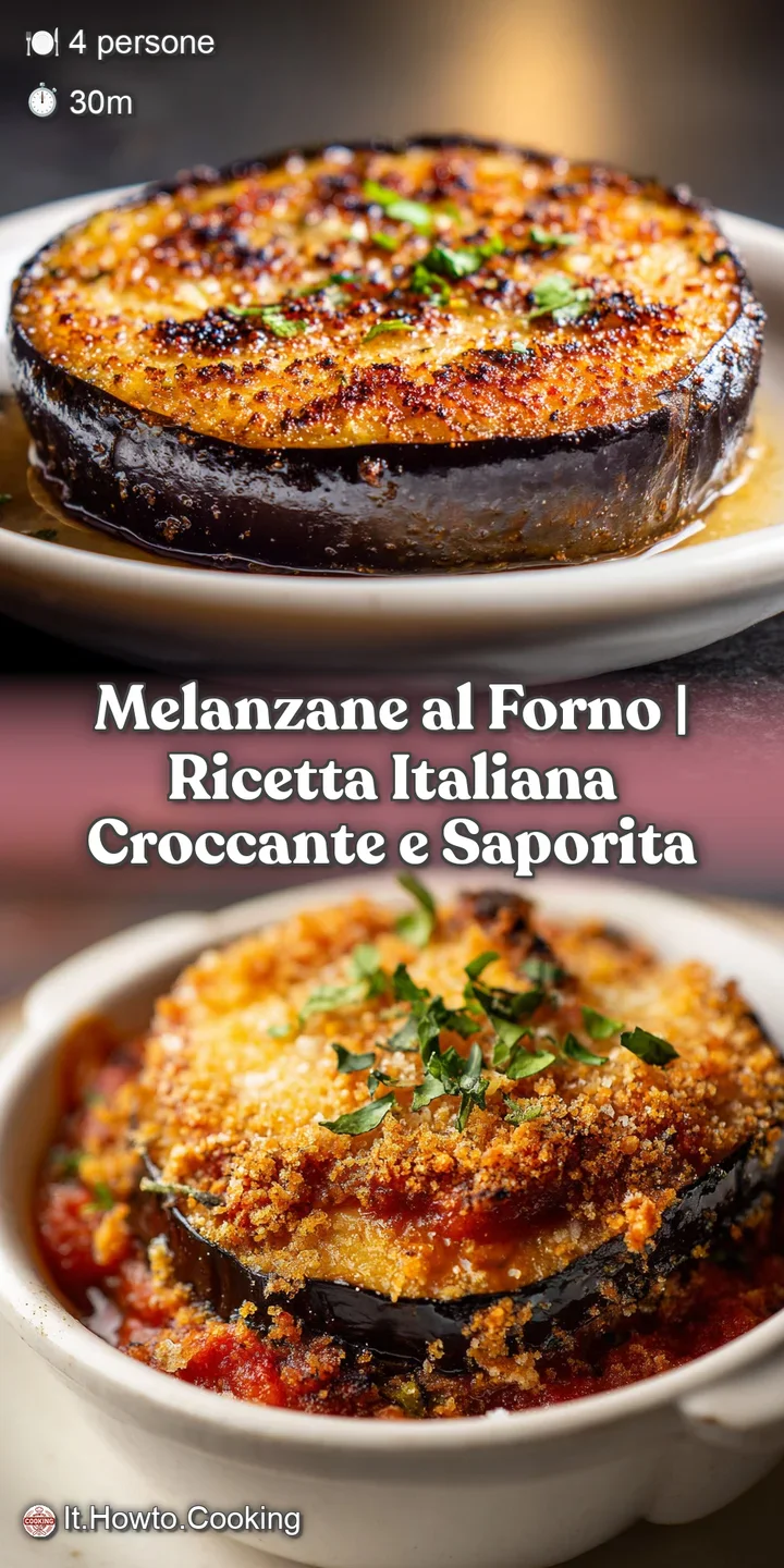 Close-up of a fork lifting a rich, cheesy bite of baked eggplant with a glistening red tomato sauce.