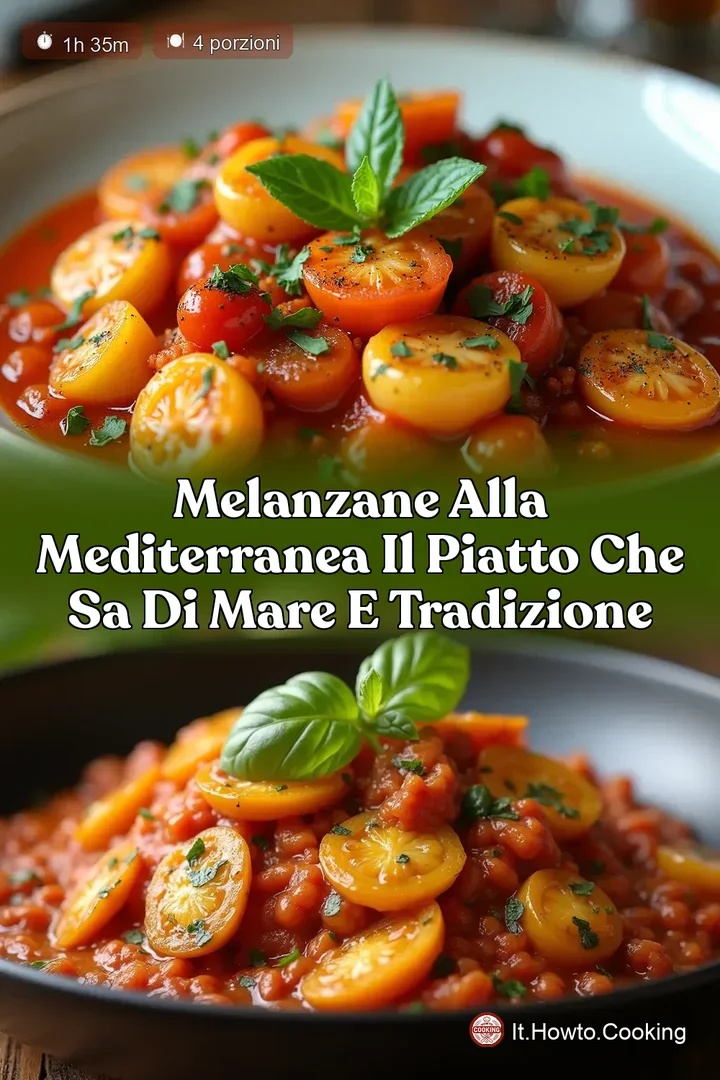 Melanzane alla Mediterranea Il Piatto che Sa di Mare e Tradizione