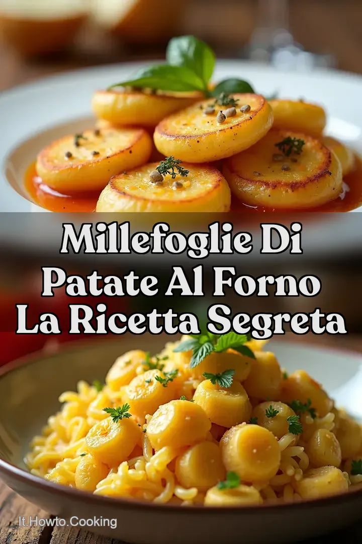 Millefoglie di Patate al Forno La Ricetta Segreta