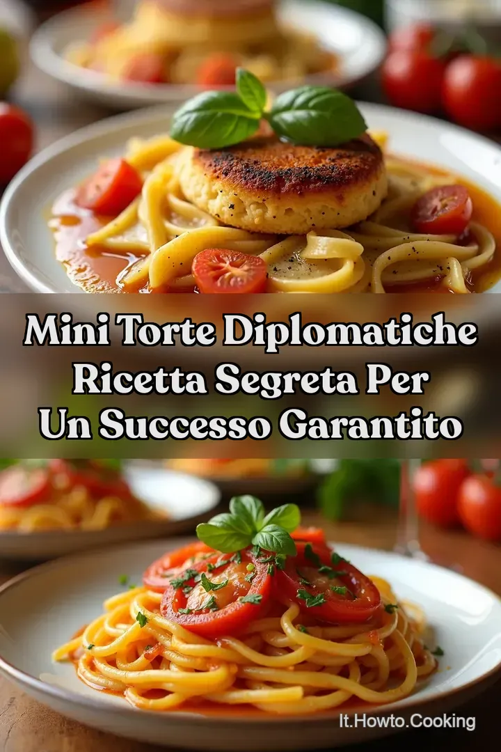 Mini Torte Diplomatiche Ricetta Segreta per un Successo Garantito