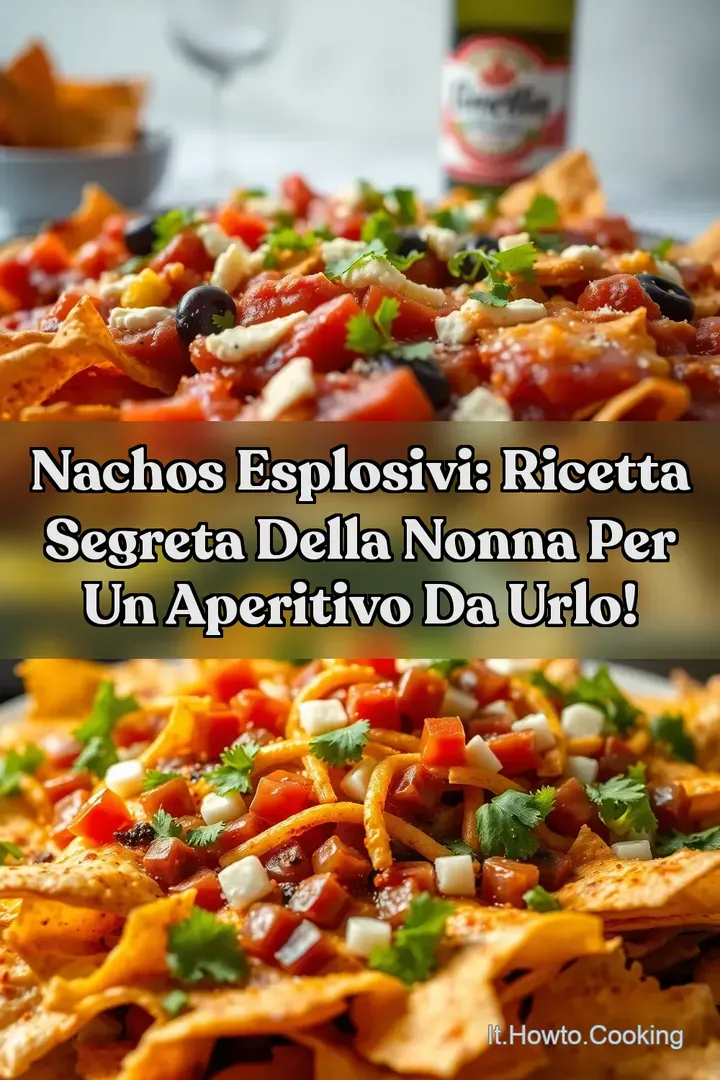 Nachos Esplosivi: Ricetta Segreta della Nonna per un Aperitivo da Urlo!