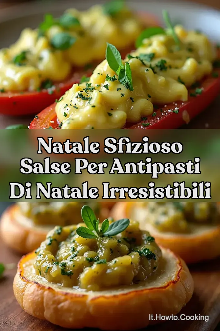 Natale Sfizioso Salse per Antipasti di Natale Irresistibili