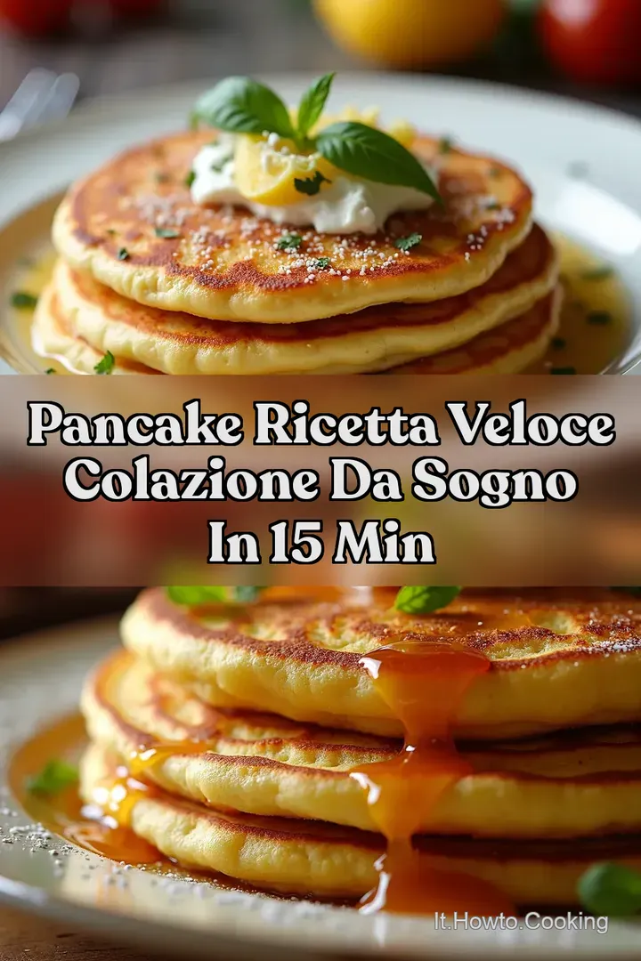 Pancake Ricetta Veloce Colazione da Sogno in 15 Min