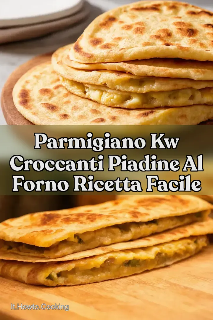 Parmigiano kw Croccanti Piadine al Forno Ricetta Facile
