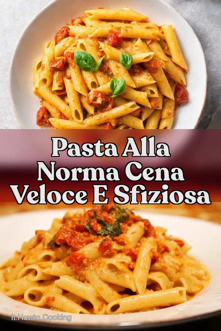 Pasta alla Norma Cena Veloce e Sfiziosa