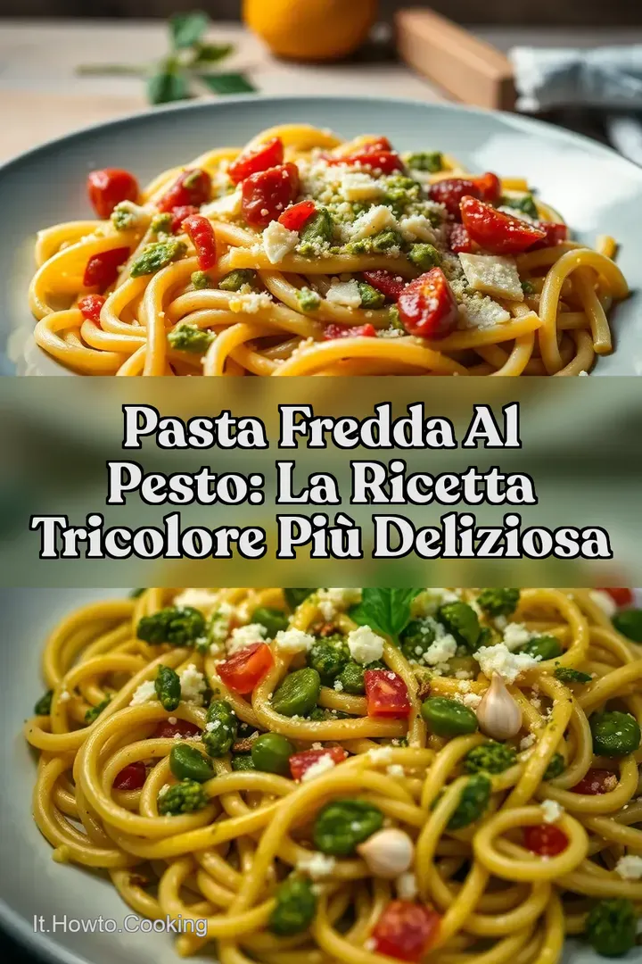 Pasta Fredda al Pesto: la Ricetta Tricolore pi&ugrave; Deliziosa